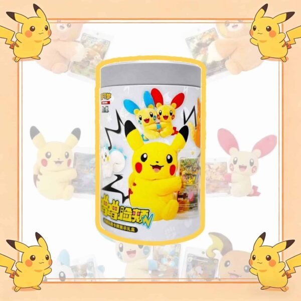 Pokémon Nuzzle Cheeks Plush Blind Box Set Case