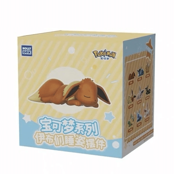 2.Pokémon Sleeping Eevee Blind Box Collectible Figure 2.Pokémon Sleeping Eevee Blind Box Collectible Figure