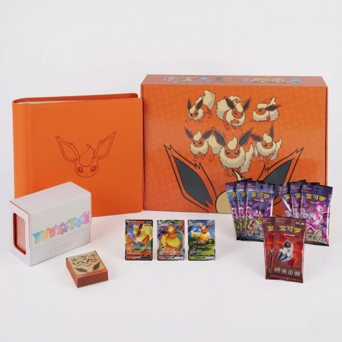 3.Pokémon Simplified Chinese Eevee GX Premium Gift Box- Vaporeon, Jolteon & Flareon (Set of 3 Boxes) 3.Pokémon Simplified Chinese Eevee GX Premium Gift Box- Vaporeon, Jolteon & Flareon (Set of 3 Boxes)