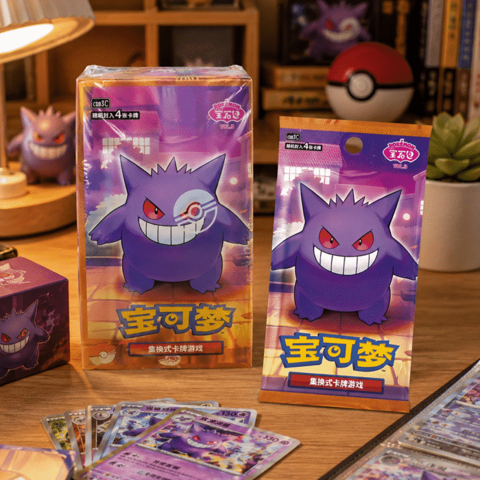 5.Pokémon Simplified Chinese Gem Pack Vol. 3 Gengar Box 5.Pokémon Simplified Chinese Gem Pack Vol. 3 Gengar Box