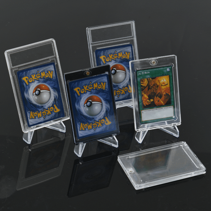 1.Ultrasonic Acrylic Graded Card Slab Case for TCG Ultrasonic Acrylic Graded Card Slab Case for TCG