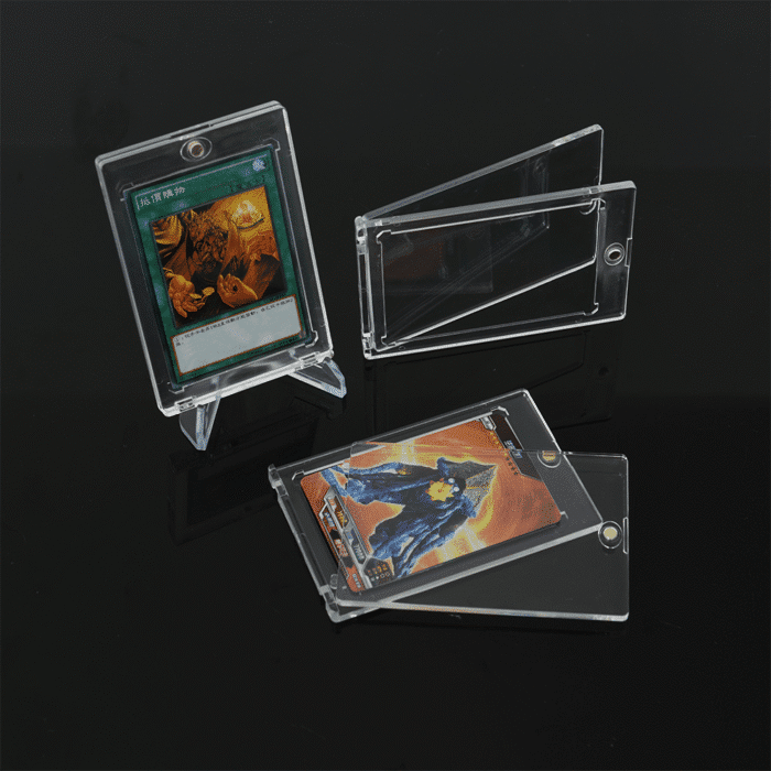 2.Ultrasonic Acrylic Graded Card Slab Case for TCG 2.Ultrasonic Acrylic Graded Card Slab Case for TCG
