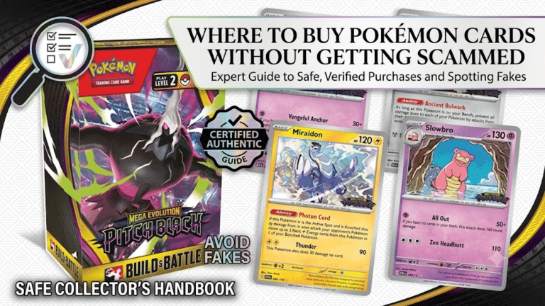 Where Should You Buy Pokémon Cards Without Getting Scammed